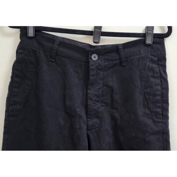 Zara LYOCELL-COTTON BALLOON FIT TROUSERS Black Size 29 - Picture 3 of 13